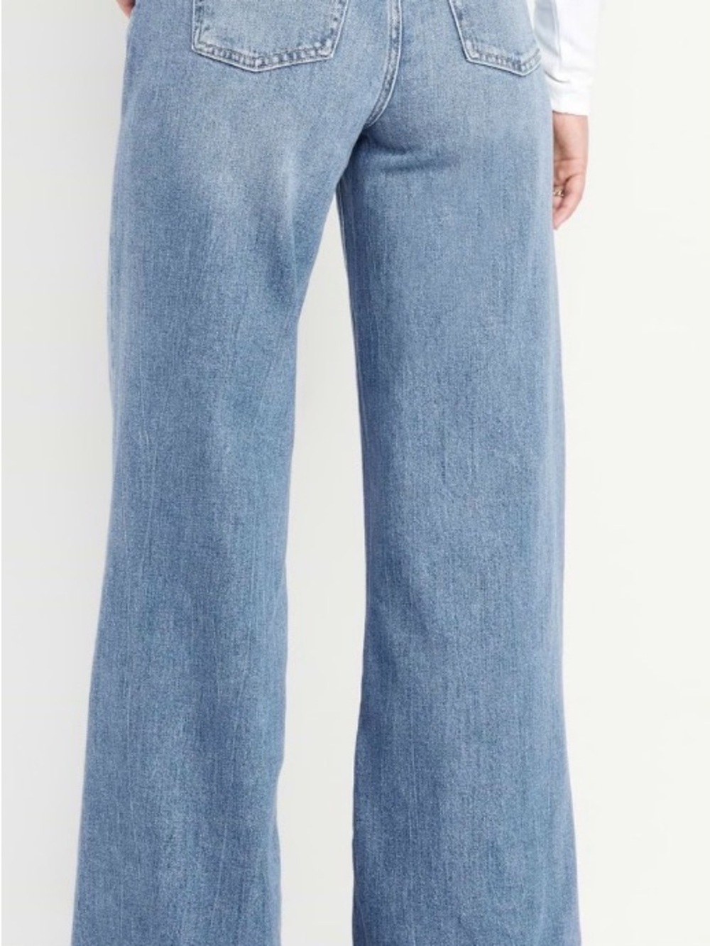 Old Navy Extra High-Rise Super Wide Leg Women’s Jeans - Picture 2 of 13